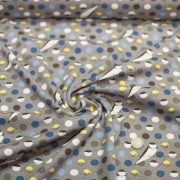 Birch fabrics tissus jersey coton bio Charley Harper nids